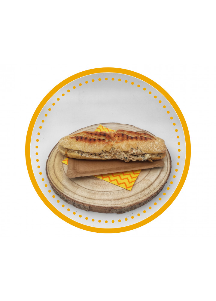 Panini pesto et 3 fromages
