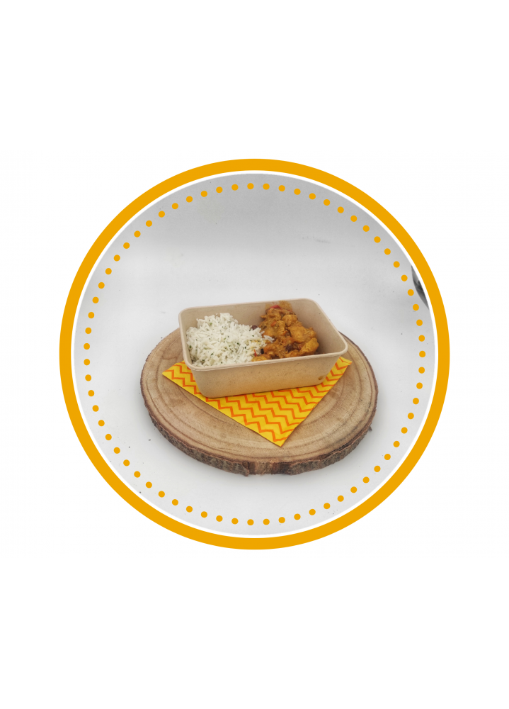 LUNDI : Poulet coco sucré salé