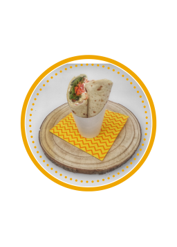 Wrap houmous
