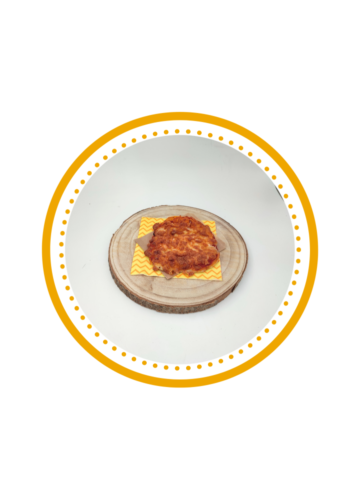 Pizza dinde, tomate,origan et emmental