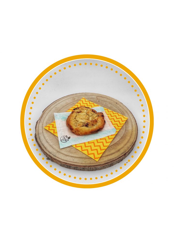 Cookies chocolat blanc coco