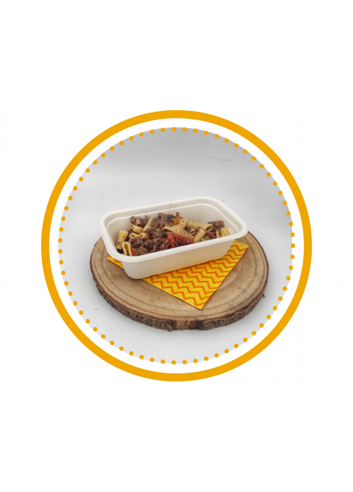 LUNDI : Rigatoni au bœuf