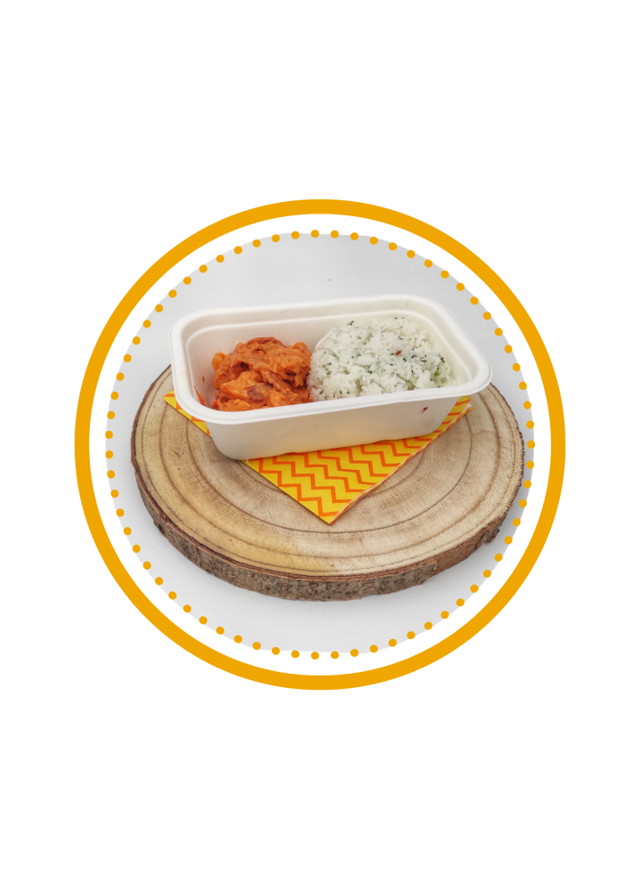 MERCREDI : Poulet et sa sauce crémeuse au chorizo
