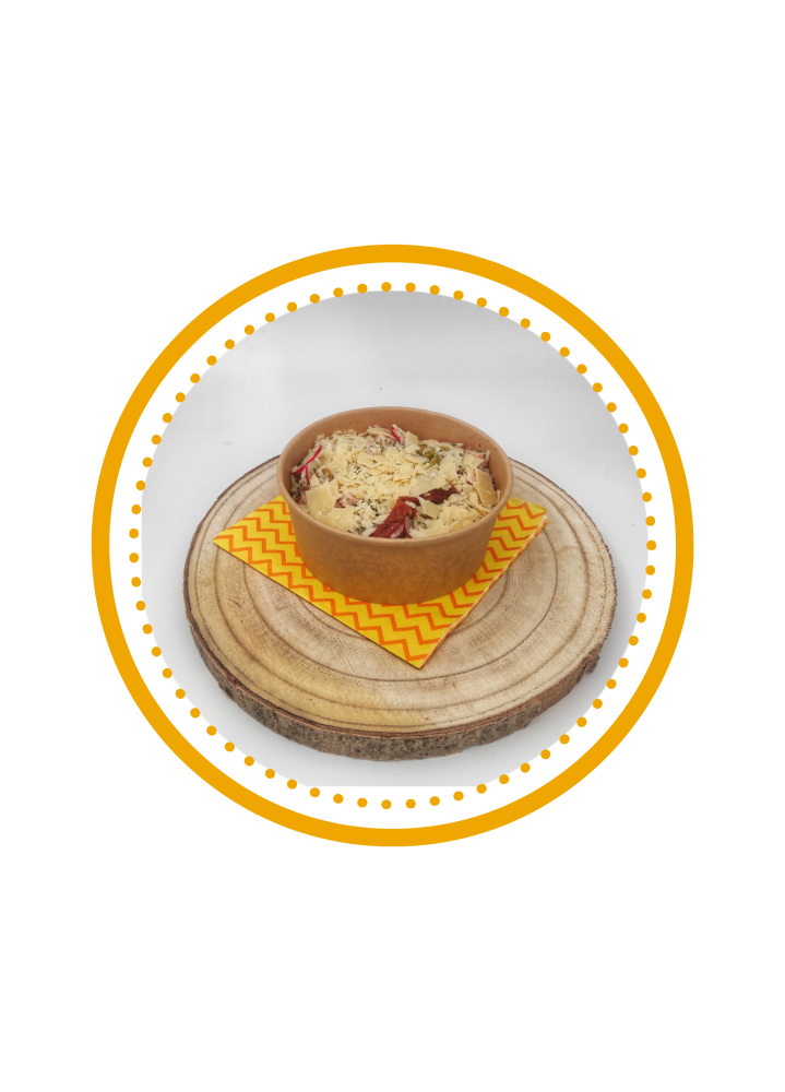 Salade de riz au blanc de dinde