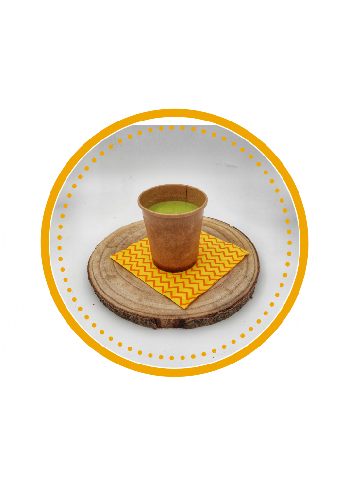 Soupe froide courgette et kiri